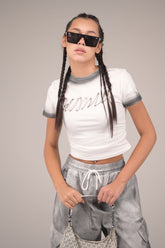 Smoky Trim Crop